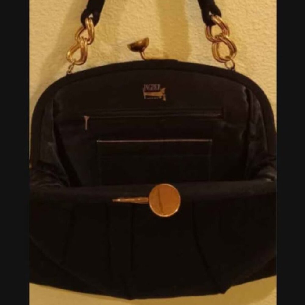 Vintage Ingber 1940's Kiss Lock Purse